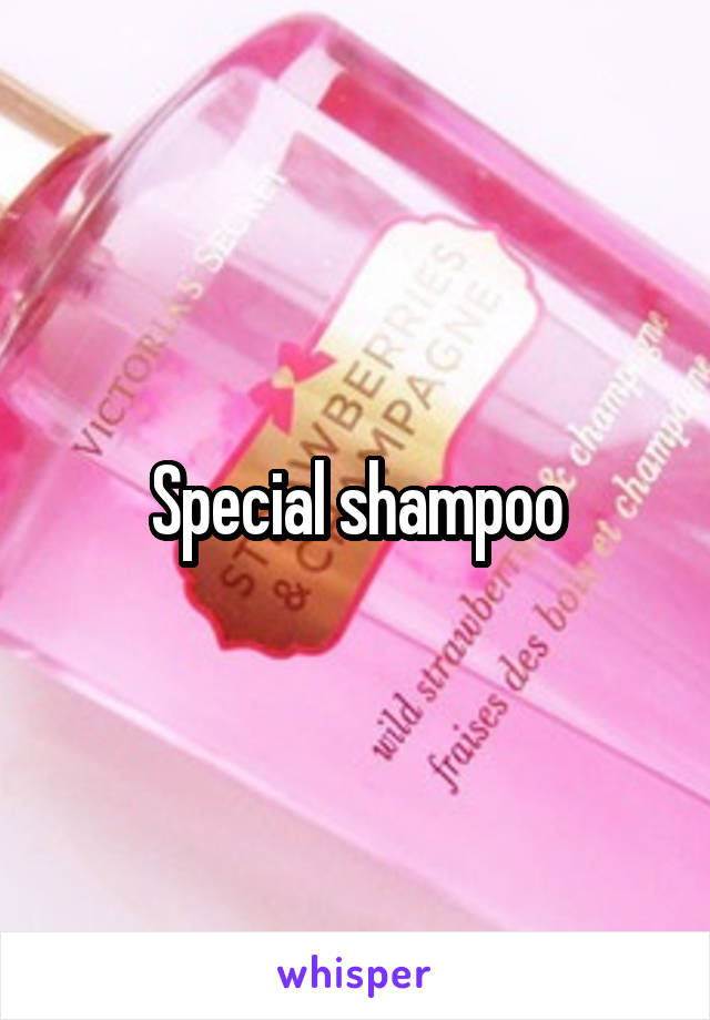 Special shampoo