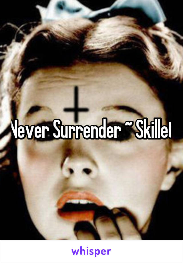 Never Surrender ~ Skillet