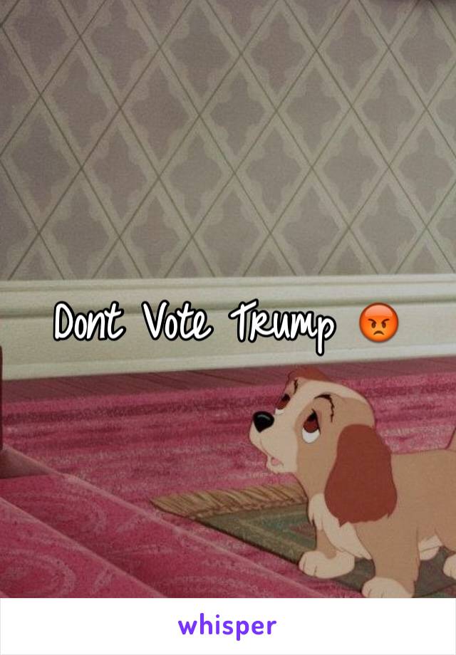 Dont Vote Trump 😡