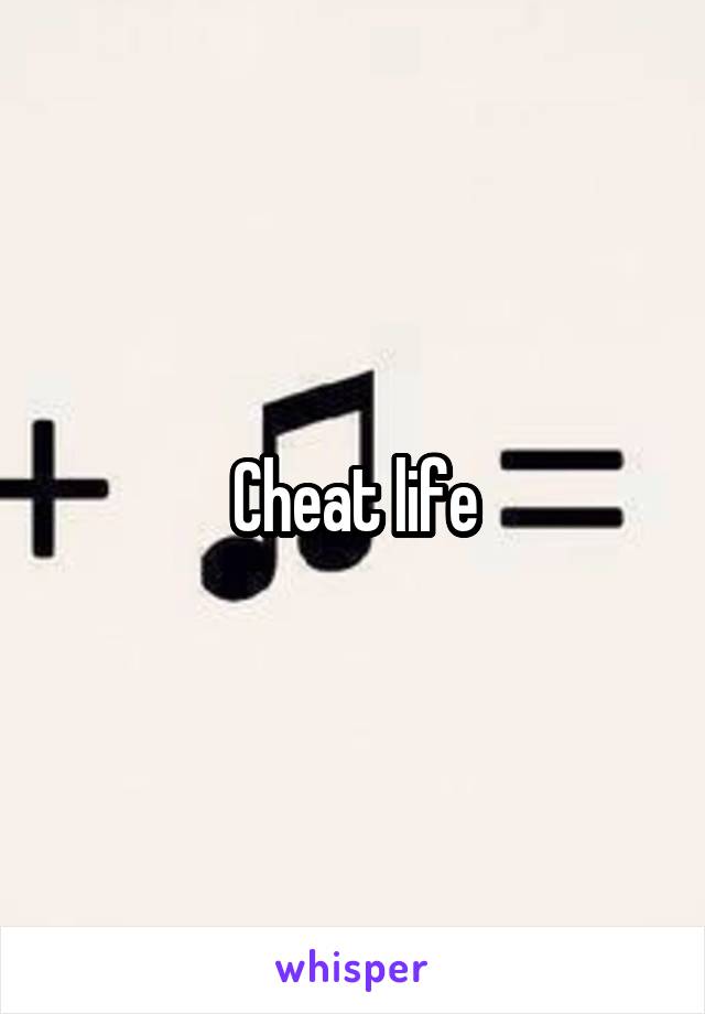 Cheat life