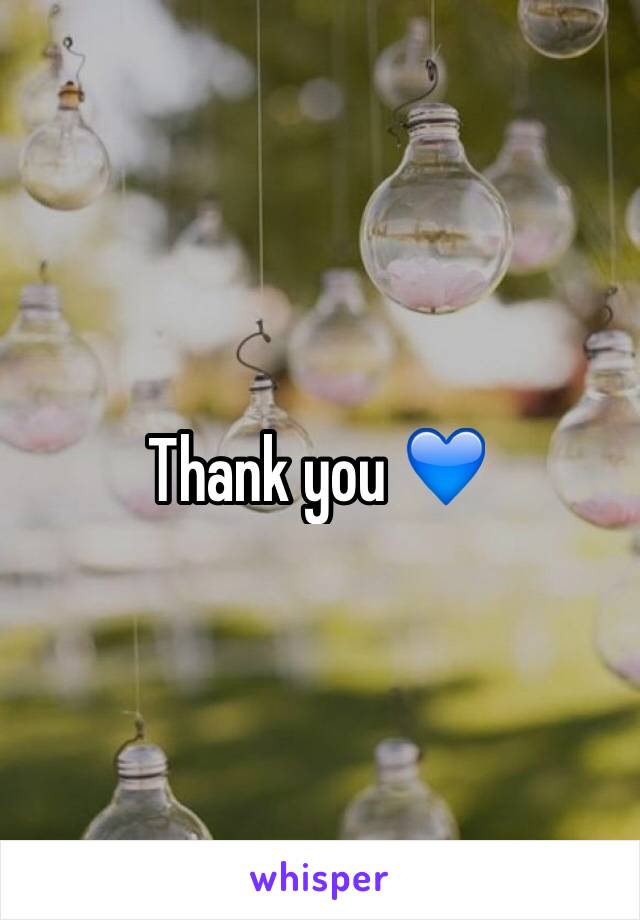 Thank you 💙