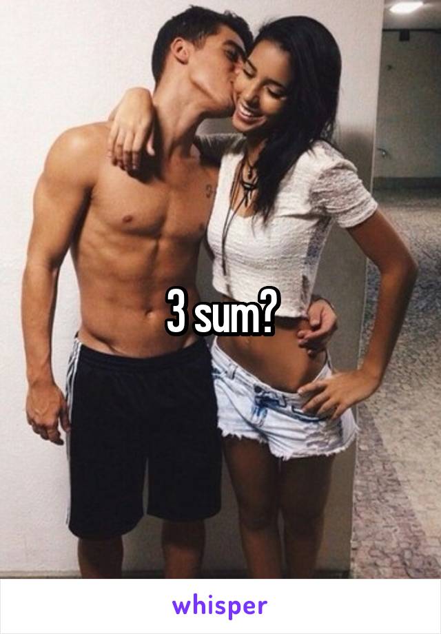 3 sum?