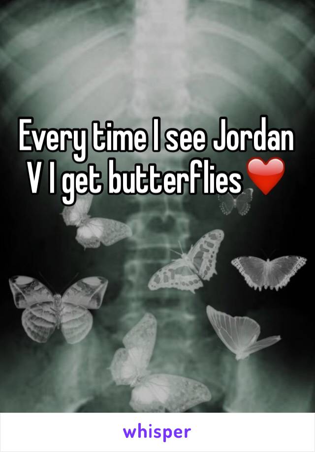 Every time I see Jordan V I get butterflies❤️
