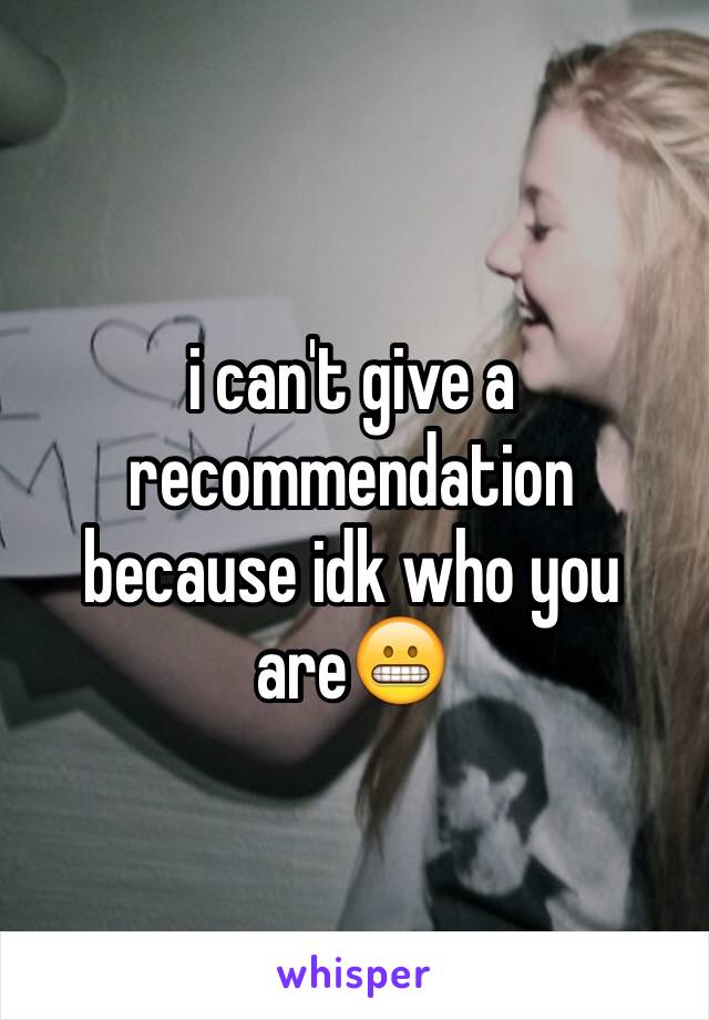 i can't give a recommendation because idk who you are😬