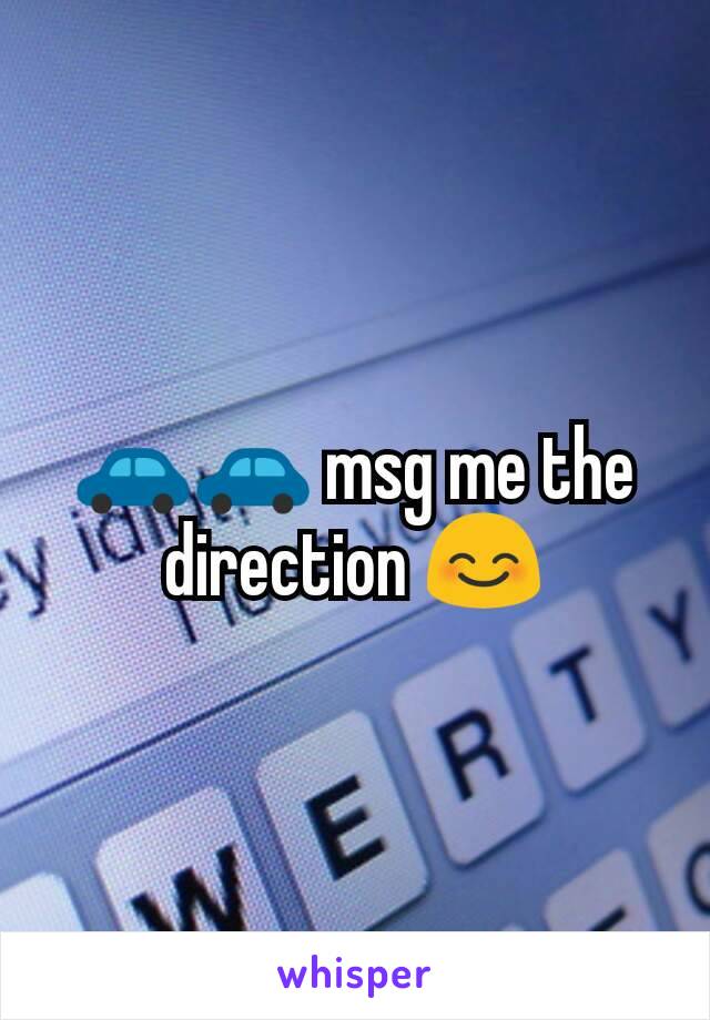 🚗🚗 msg me the direction 😊