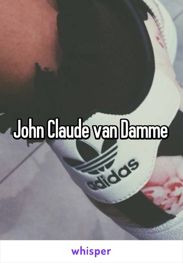 John Claude van Damme 
