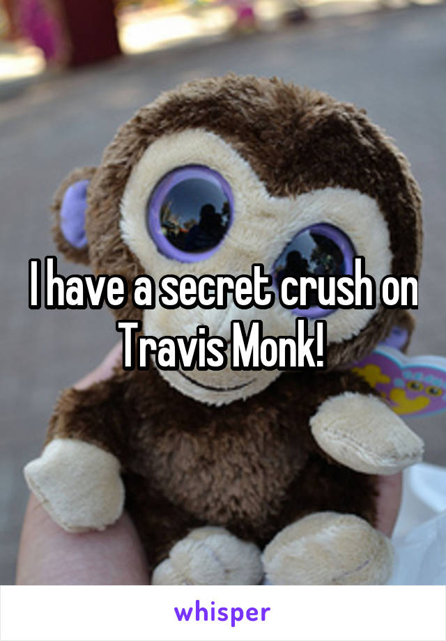 I have a secret crush on Travis Monk! 