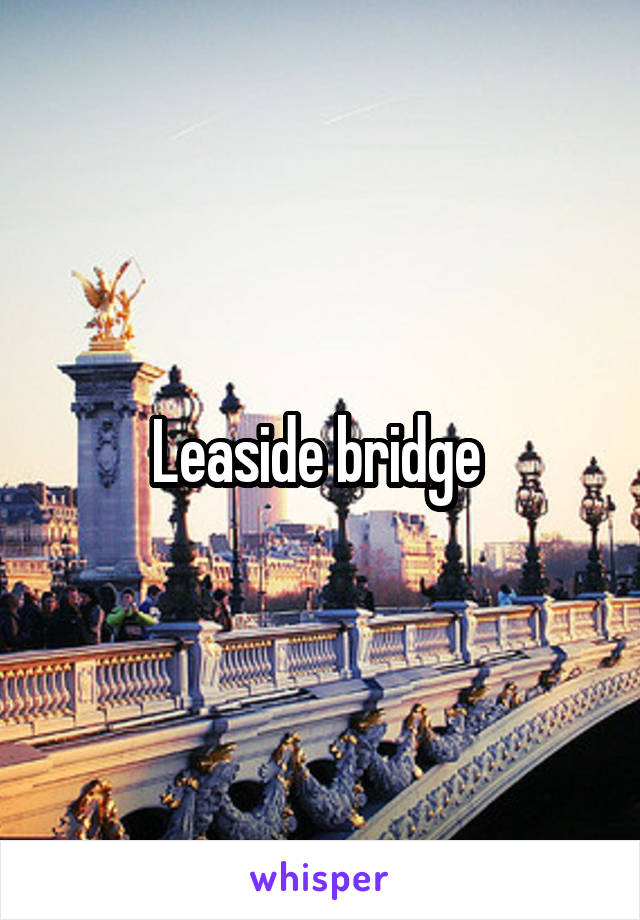 Leaside bridge 