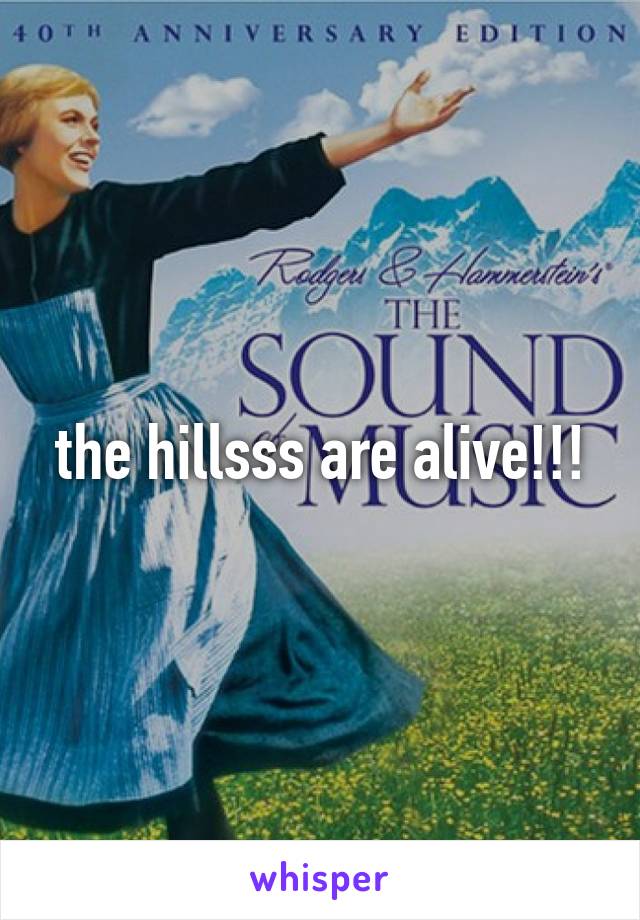 the hillsss are alive!!!