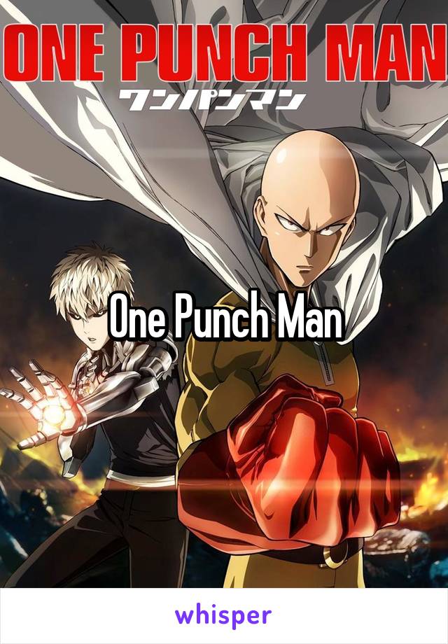 One Punch Man