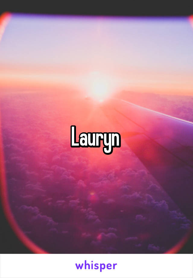 Lauryn 