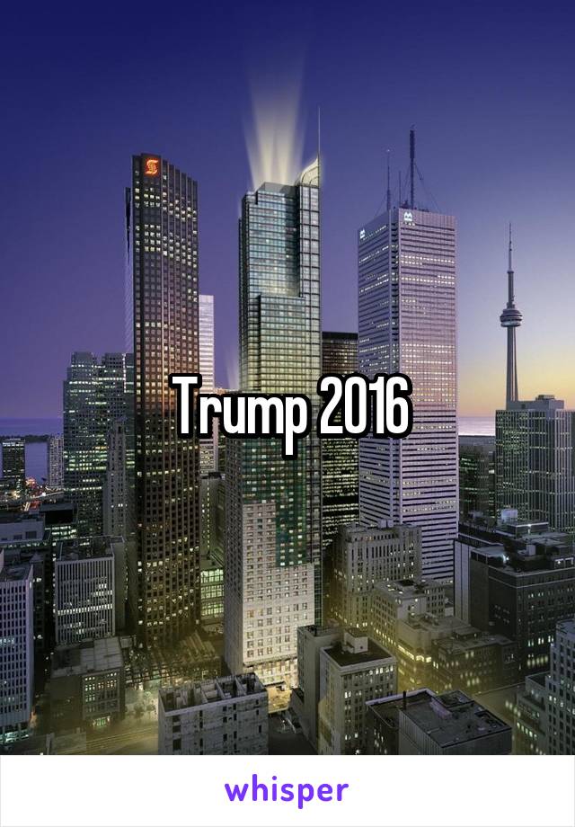 Trump 2016