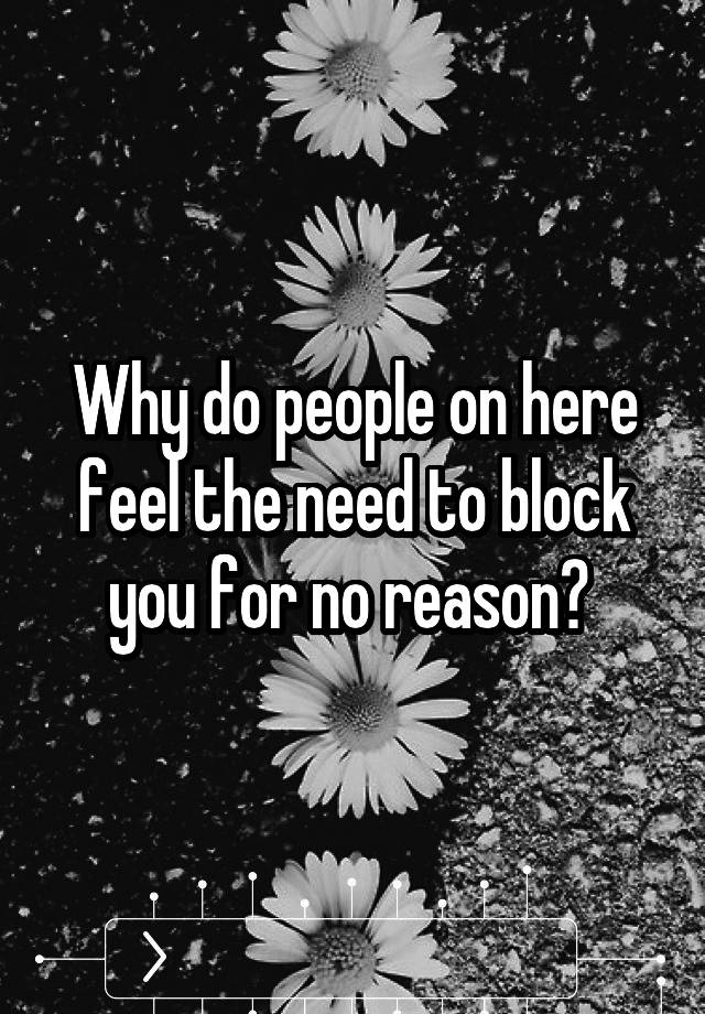 why-do-people-on-here-feel-the-need-to-block-you-for-no-reason