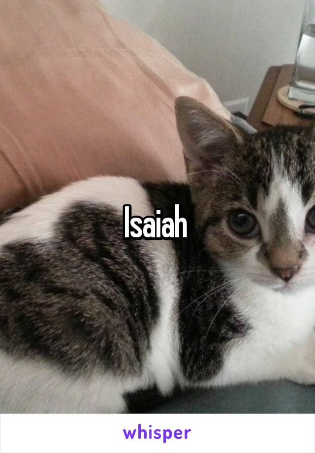 Isaiah 