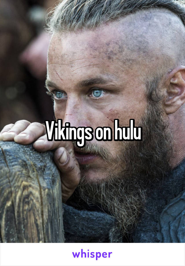 Vikings on hulu