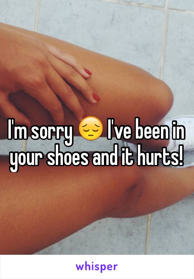 I'm sorry 😔 I've been in your shoes and it hurts! 