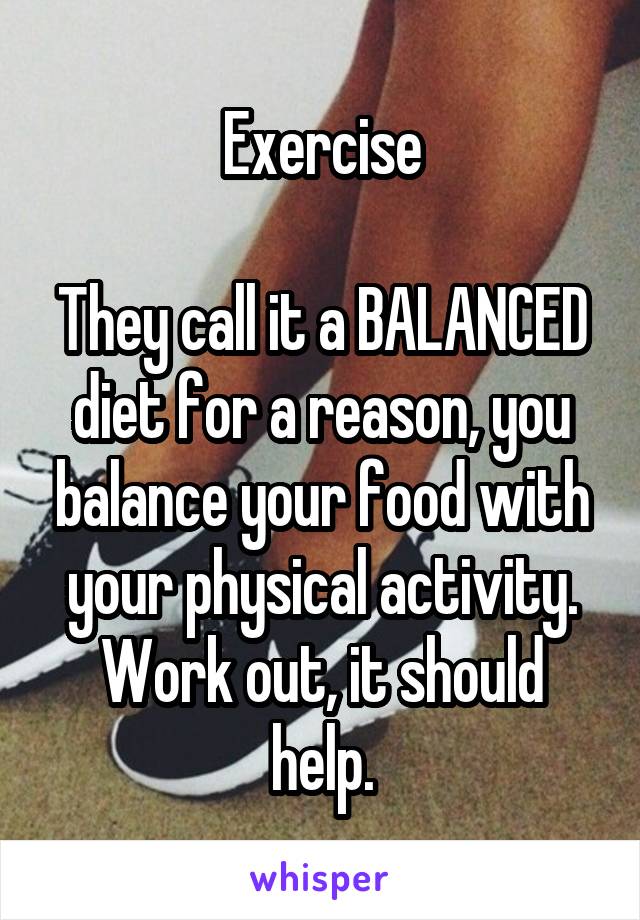 Exercise

They call it a BALANCED diet for a reason, you balance your food with your physical activity. Work out, it should help.