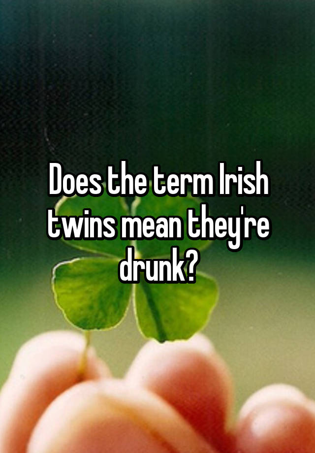 does-the-term-irish-twins-mean-they-re-drunk