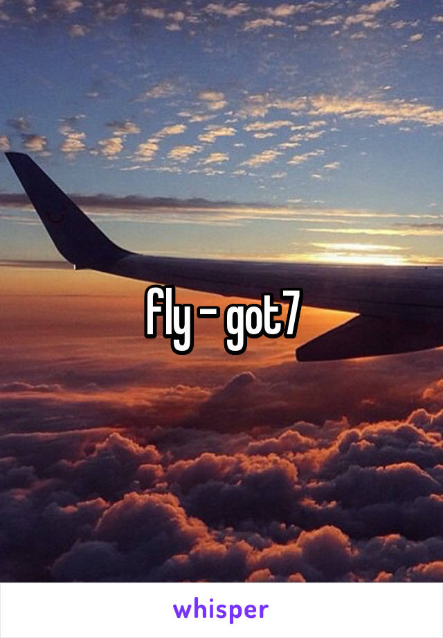 fly - got7