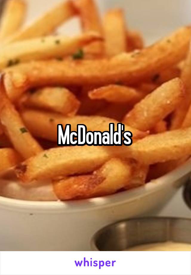 McDonald's 