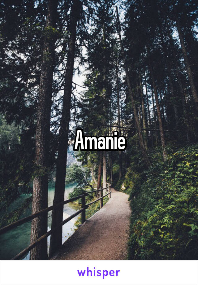 Amanie