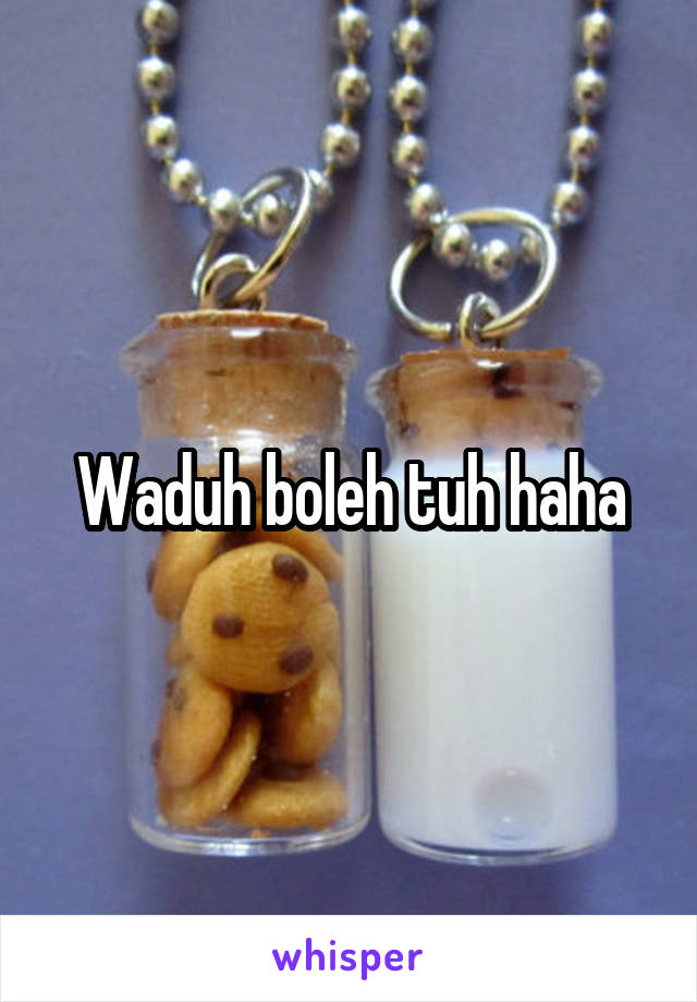 Waduh boleh tuh haha