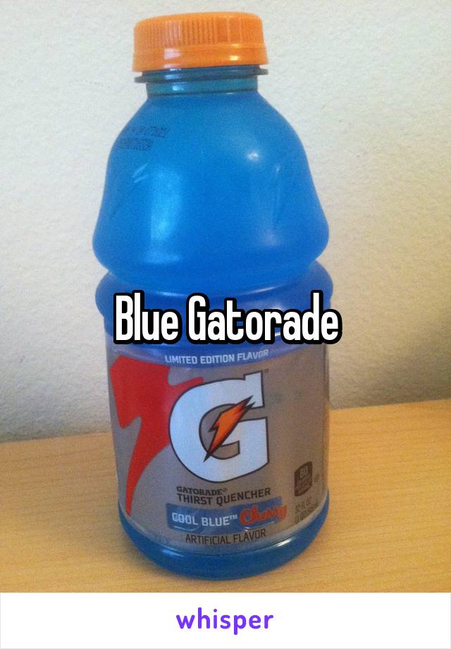 Blue Gatorade