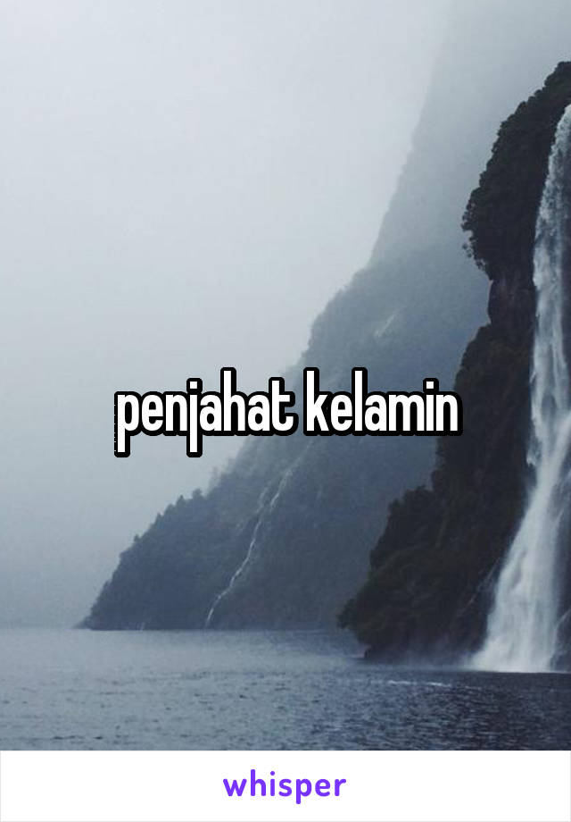 penjahat kelamin