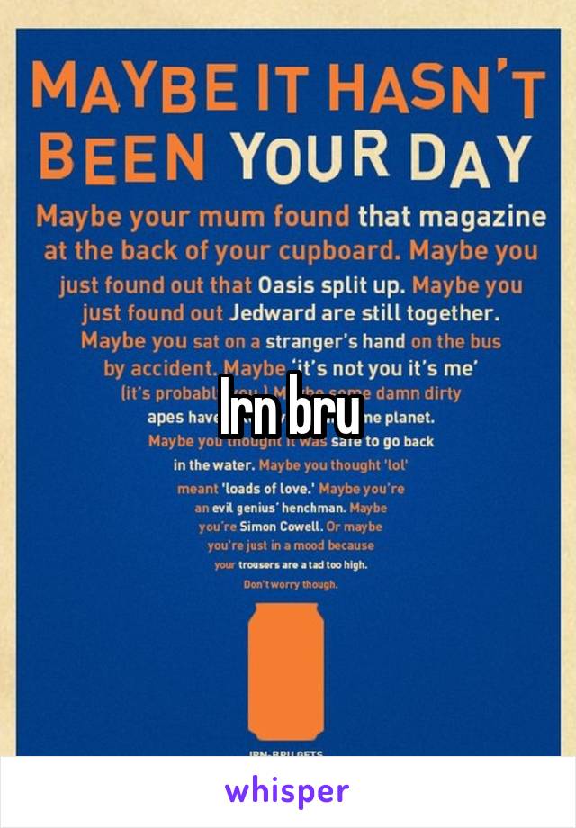 Irn bru