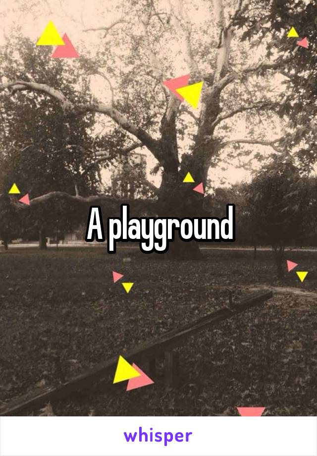 A playground