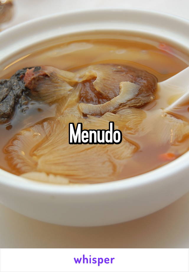 Menudo