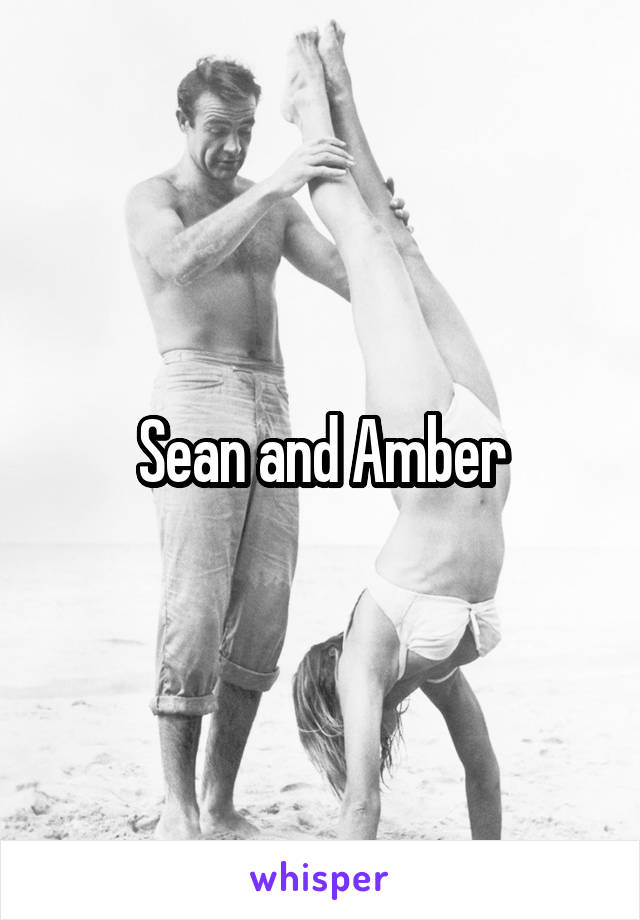 Sean and Amber