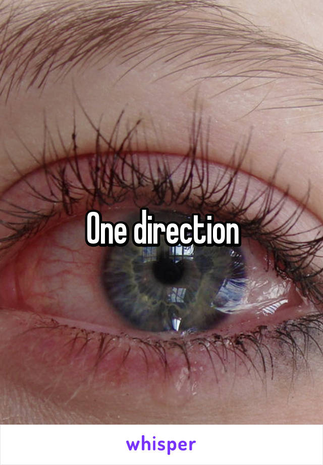 One direction