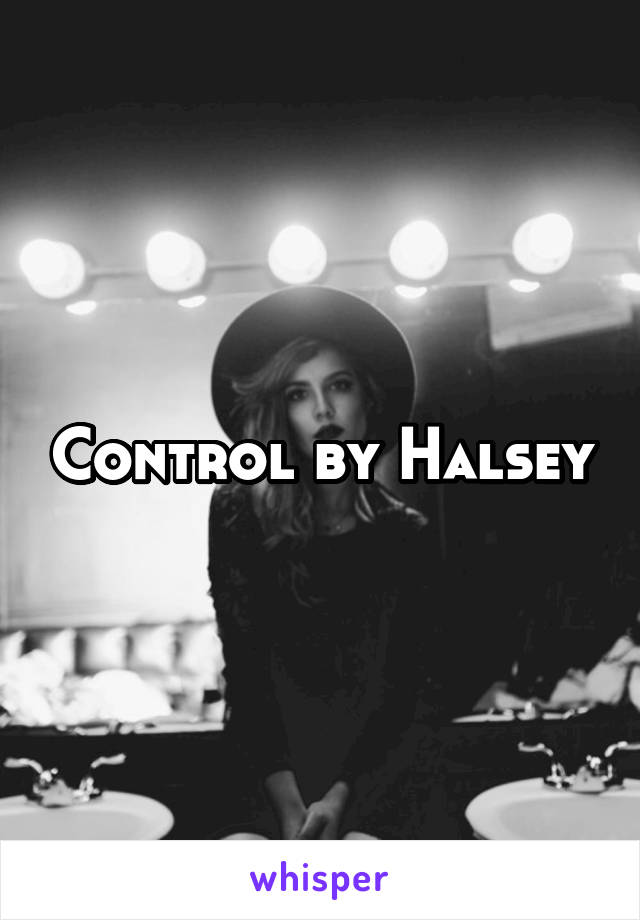 Control by Halsey