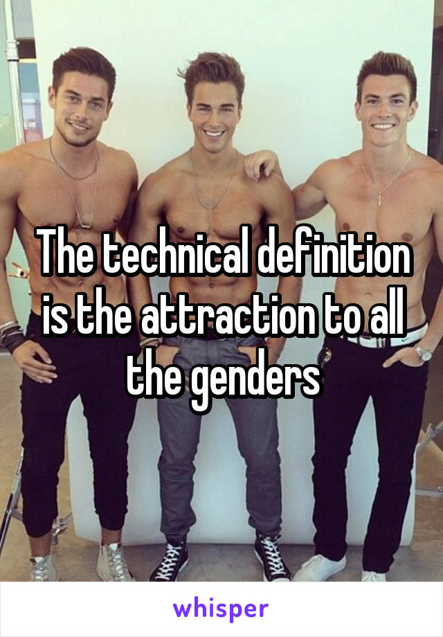 the-technical-definition-is-the-attraction-to-all-the-genders