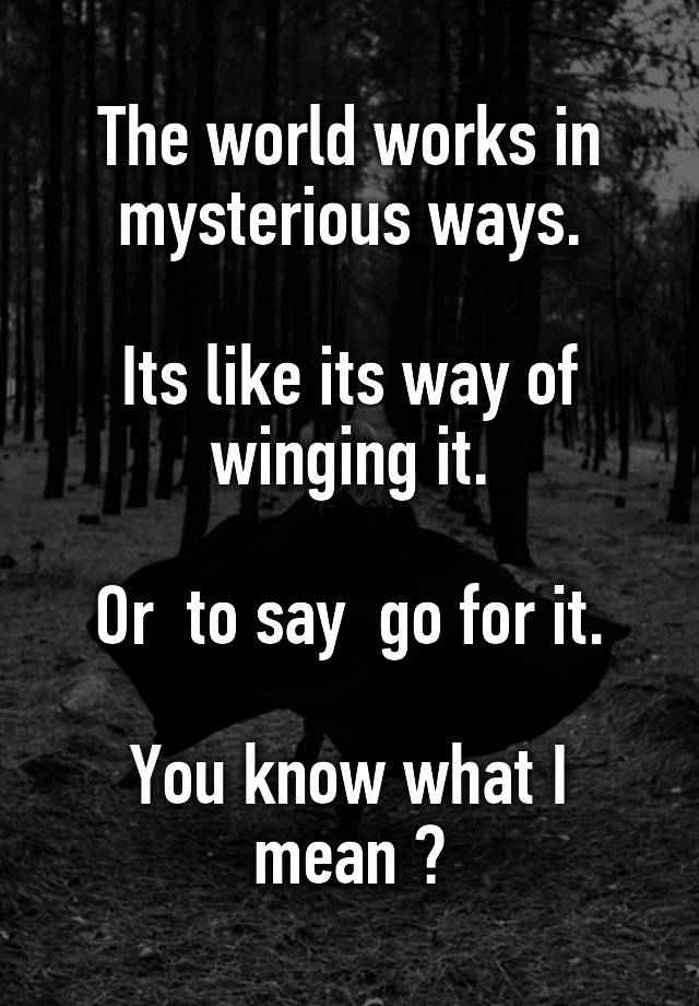 the-world-works-in-mysterious-ways-its-like-its-way-of-winging-it-or