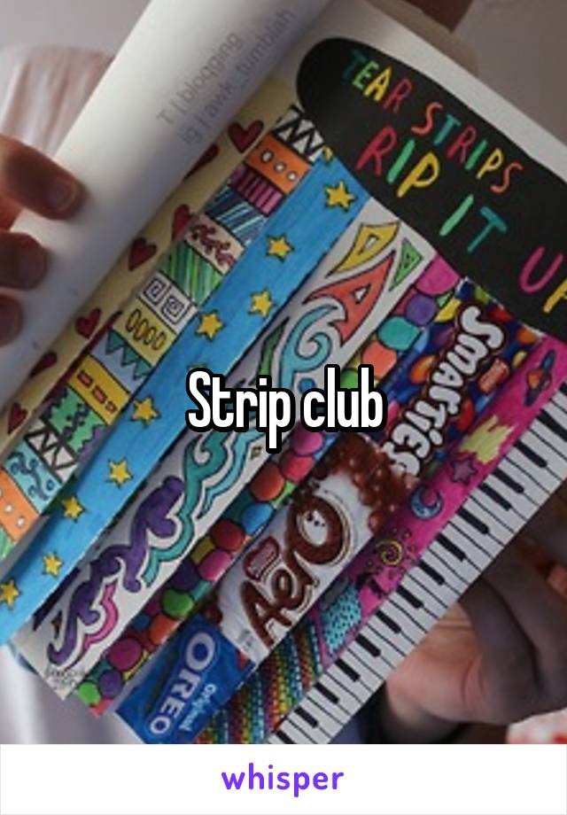 Strip club