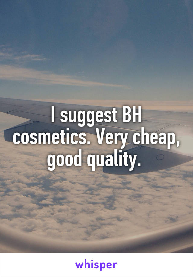 I suggest BH cosmetics. Very cheap, good quality. 