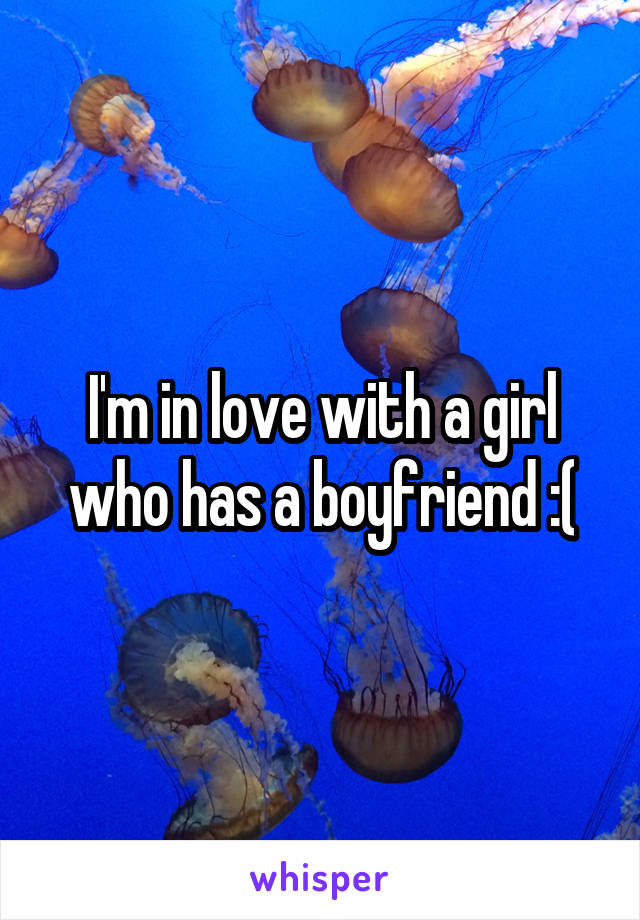 I'm in love with a girl who has a boyfriend :(