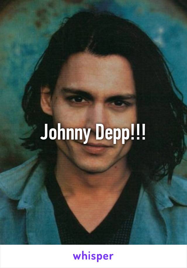 Johnny Depp!!!