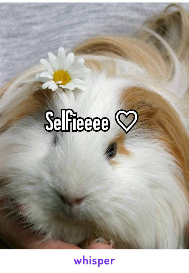 Selfieeee♡
