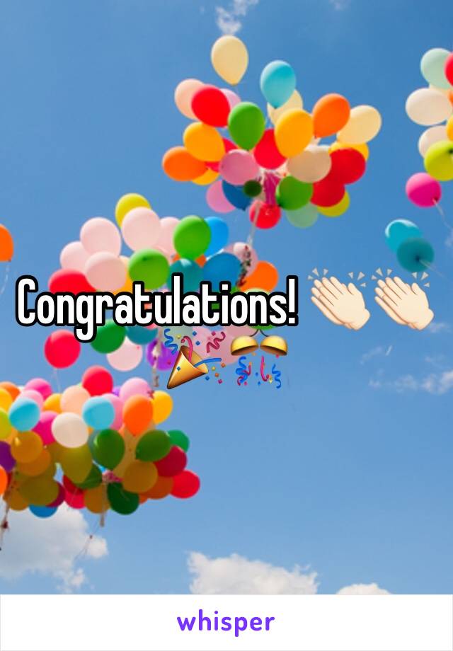 Congratulations! 👏🏻👏🏻🎉🎊