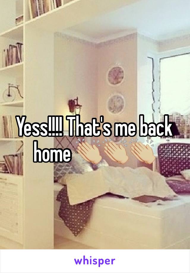 Yess!!!! That's me back home 👏🏼👏🏼👏🏼 