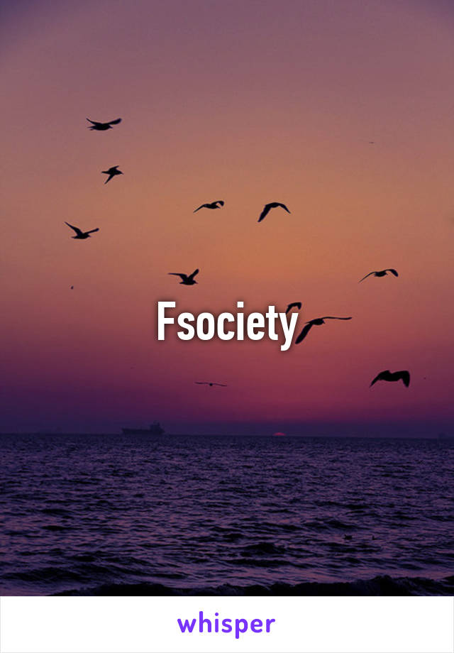 Fsociety