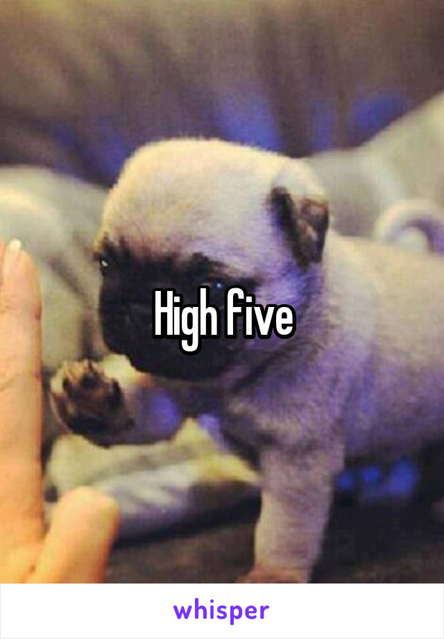 High five