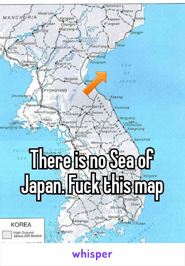  ↗


There is no Sea of Japan. Fuck this map