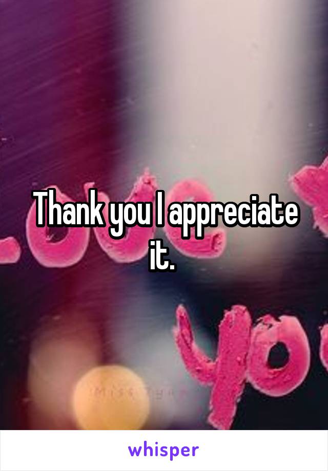 Thank you I appreciate it. 