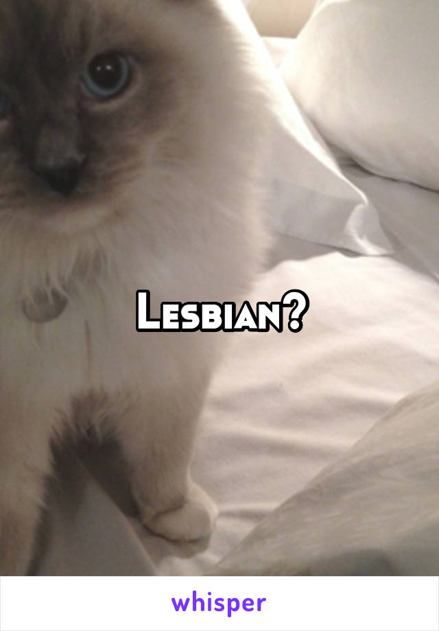 Lesbian?