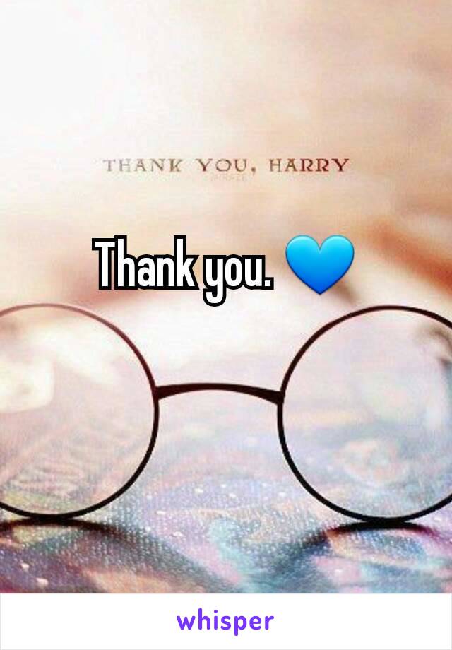 Thank you. 💙