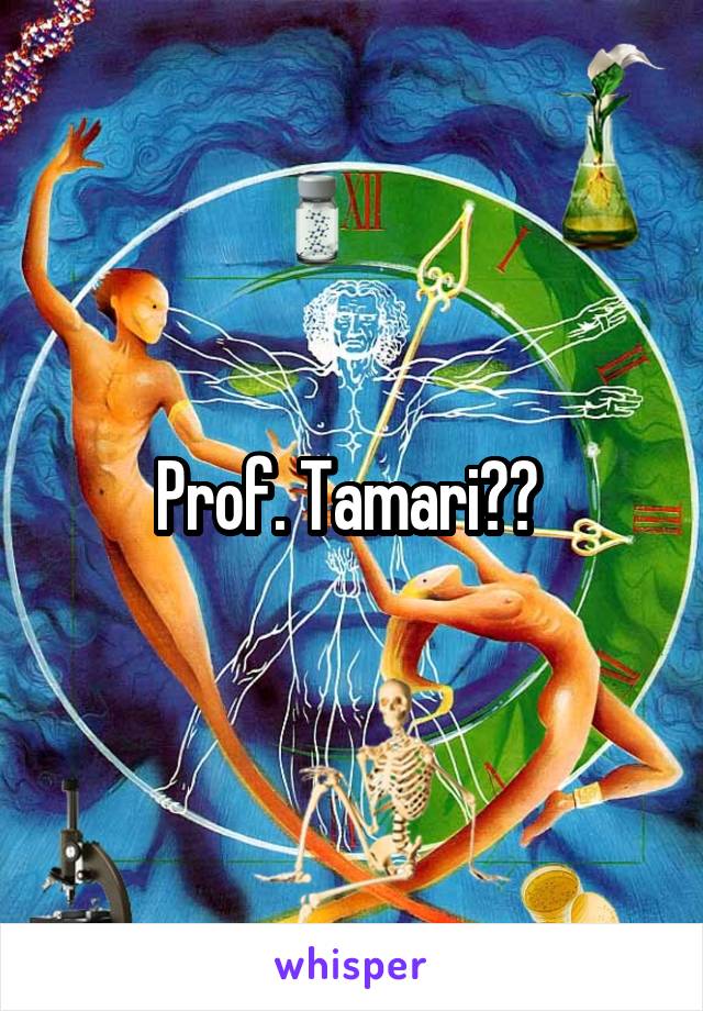 Prof. Tamari?? 